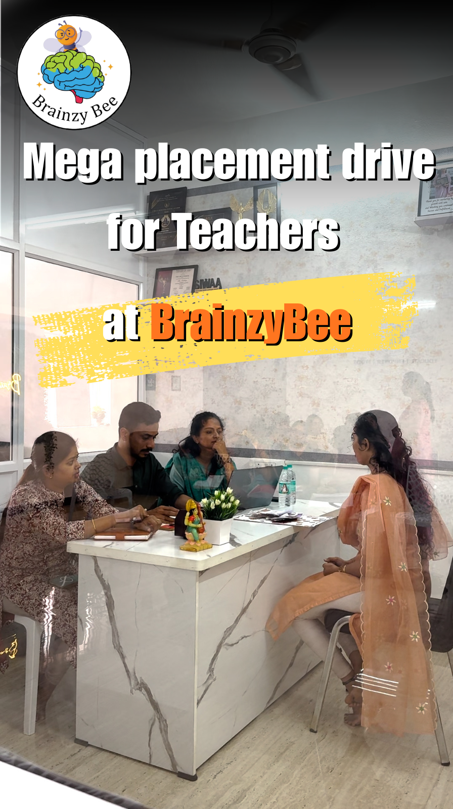 🌟 Mega Placement Drive for Teachers at BrainzyBee